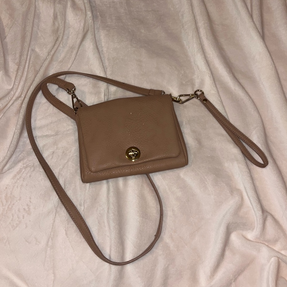 Charming Charlie cross body with wrist strap
